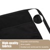 JDRGJTH 20 Pack Server Aprons with 3 Pockets Half Aprons
