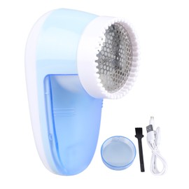 Blue Fabric Lint Remover Shaver Multifunctional Handheld Electric Clothing Hairball Trimmer 600mAh