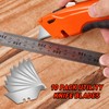 DIYSELF DIYSELF 10 Pack Utility Knife Blades, Box Cutter Blades,