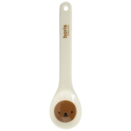Kaneshotouki 409628 Dick Bruna Miffy Police Ceramic Spoon, Approx. 5.1 inches (13 cm), Face Up, Brown