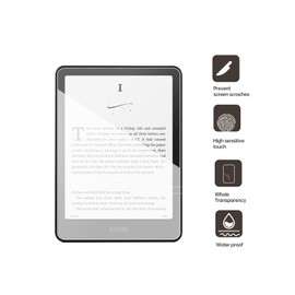 WUNIAK for All-New Kindl-e Paperwhite and Kindl-e Colorsoft Signature Edition 2024 Screen Protector for Kindl-e New 7" （12 Generation） Glare-Free Easy Installation & Anti Glare &Responsive,3 pack