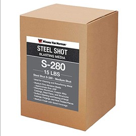 Steel Shot S-280 - Blasting Media - Medium Size Shot (15lb)