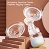 Electric Double Breastfeeding Pump 5 Levels Suction Less Noise Rechargeable
