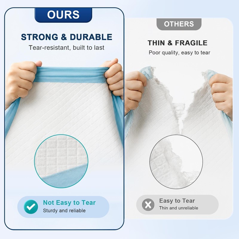 Dog Pee Pads Extra Large 55"X31" Puppy Pads for Dogs