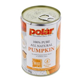 MW Polar All Natural Pumpkin, 15 Ounce (Pack of 12)