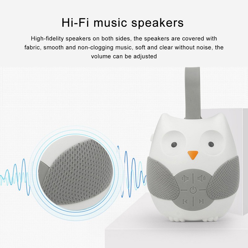 Owl White Noise Machine Baby Soother Sleep Helper Sound Machine
