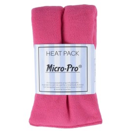 Microwavable Heat Pack with Belt Fleece Cover Ceramic Beads Thermotherapy Pink