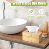 Rectangular Tissue Box Cover, Bamboo Tissue Box Cover Rectangle Tissue