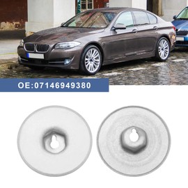 eMagTech 20PCS Heat Shield Insulation Nuts 07146949380 Compatible with MINI 1 2 3 4 5 6 7 Series X1 X2 X3 X5 X6 X7 Underbody Body Hex Head Washer