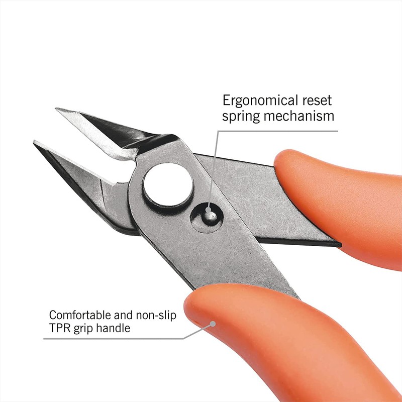 Side Cutters, Small, 2 Pieces, 5 Inch Wire Cutter, Mini
