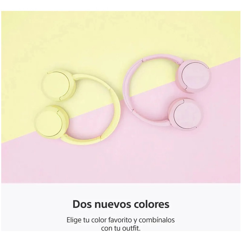 Audífonos Inalámbricos Sony Wh-ch520 Color Rosa