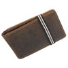 VISCONTI Bandit Collection Leather Card Holder with Elastic Closure RFID