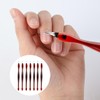 12 Pieces Nail Cuticle Remover Trimmer Pusher Manicure Dead Skin