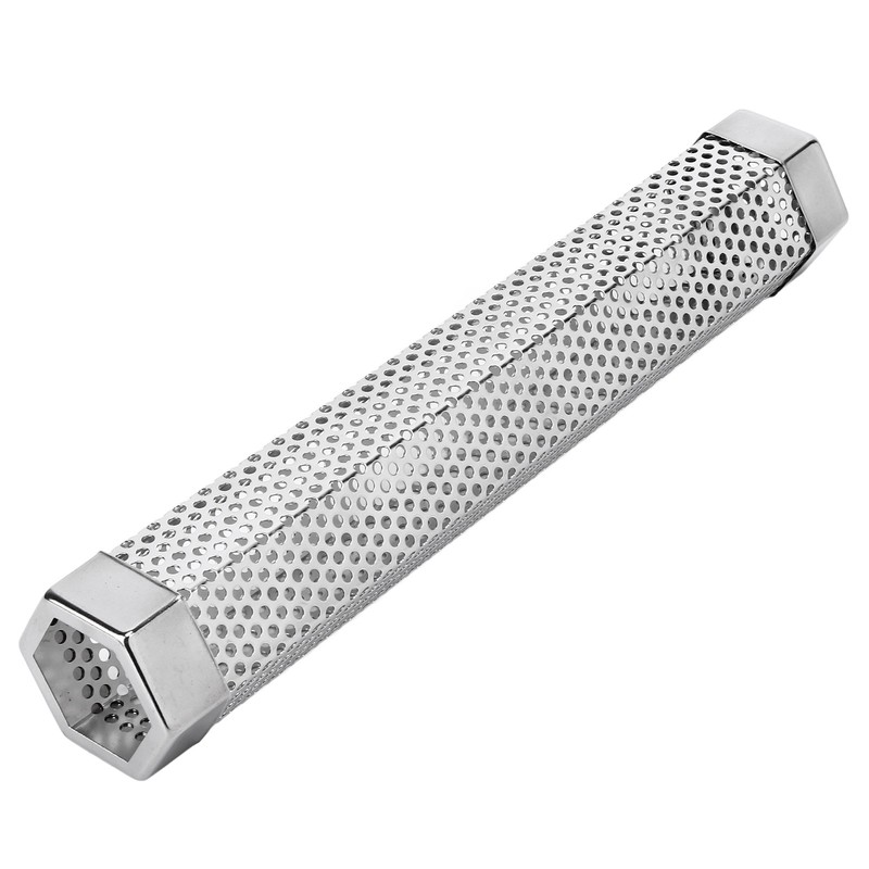 12 Inch Smoker Tube Rhombus Stainless Steel Pellet Smoker Tube