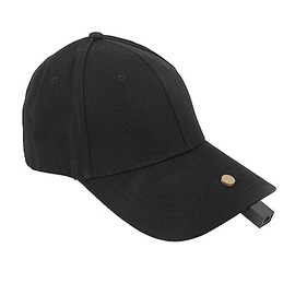 Fockety Cámara con Gorra de Béisbol 1080P para Deportes de Pesca, Mini Cámara de Acción DV DVR Full HD 1080P, Grabadora de Vídeo con un Solo Clic, Micro USB, Compatible con