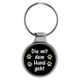 KIESENBERG A-90194 3D Key Ring Dog Gift