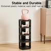 UFORU Small Shoe Rack, 7 Tier Plastic Vertical Shoe Rack