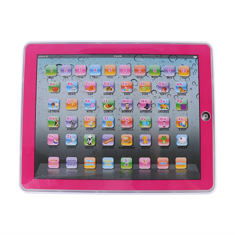 Baby Kids Toddler Learning English Machine Tablet Early Educational Study