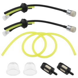 SG Store Set of 7 Petrol Filters with Fuel Hose Compatible with Fuxtec FX-MT152 MFS520 FX-FSR152 Multitool 4-in-1 Multitool Brush Cutter Watering Cutter