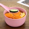 HugeDE 12 Pcs Reusable Dinner Spoons Portable Travel Spoons Plastic