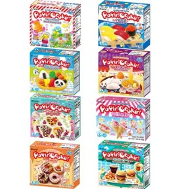 Bulkidoki Kracie Popin Cookin DIY Candy Making Kit Assorted Variety Set ( Pack of 8)