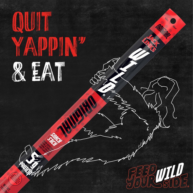 Jack Link's WILD Original Meat Sticks - Ready to Eat