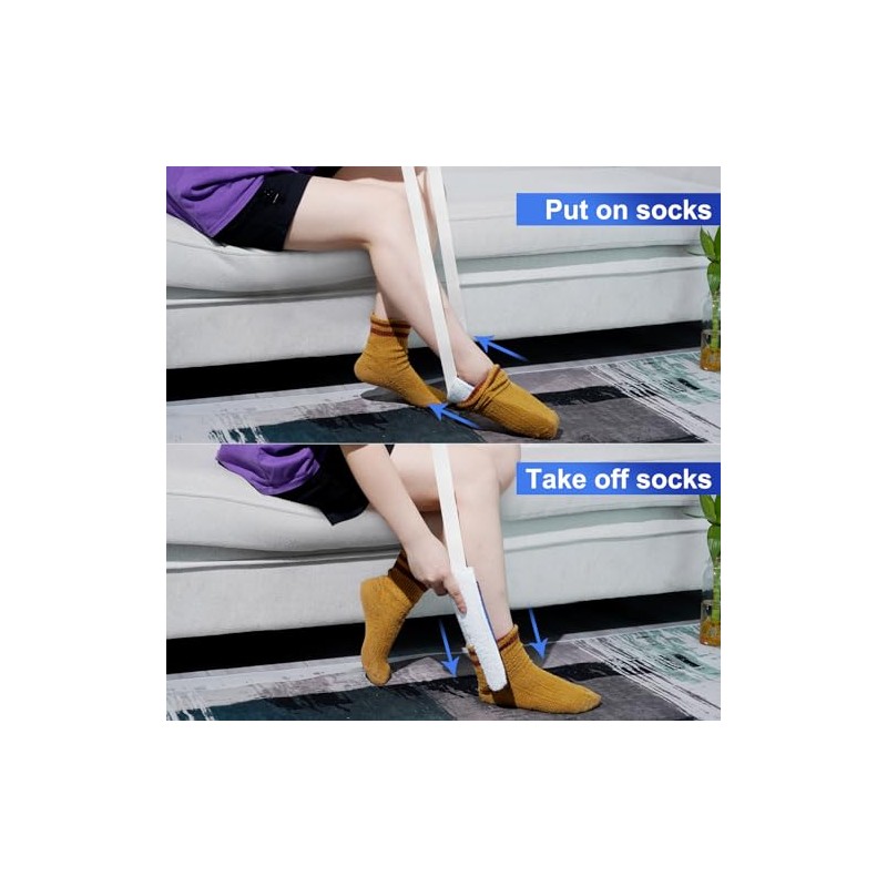 Sock Aid,Sock Aids for Putting on Socks,Sock Assistant Device No