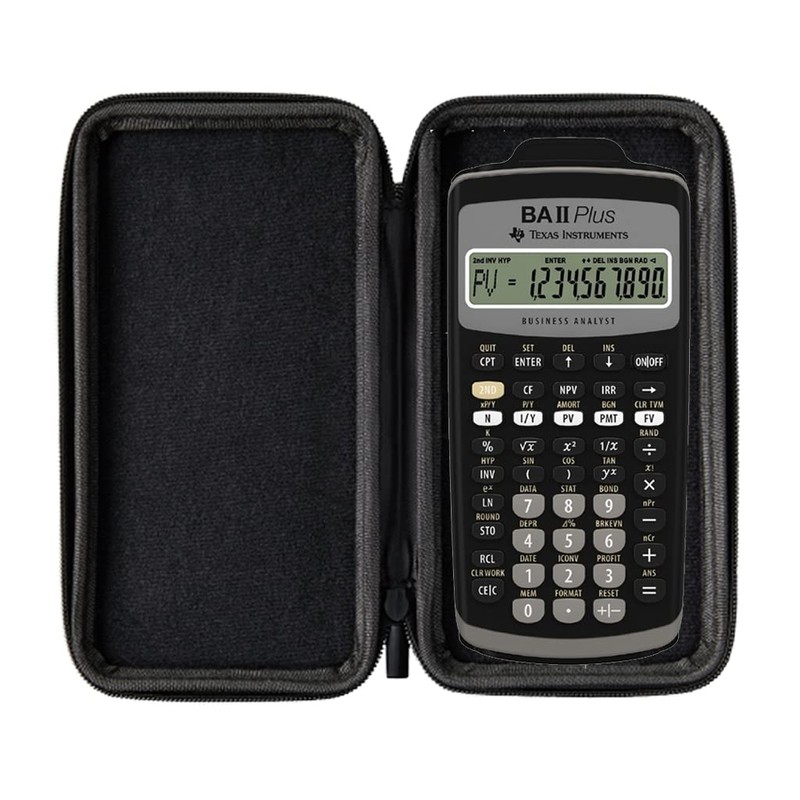 Calcuso Value Pack: TI BA II Plus Financial Calculator +