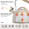 Tea Kettle, Vegoran 100 OZ / 3 Liter Whistling Tea