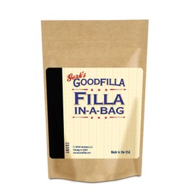 GoodFIlla Ebony, 12 oz, Wood and Grain Filler powder, Stainable, Paintable, Sandable, Versatile | Zero Waste