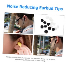 ULTECHNOVO 12sets Earbud Caps for Active Earphone Pro Ergonomic Replacement Ear Tips and Comfortable Fit and Noise Reduction Earbud Accessories