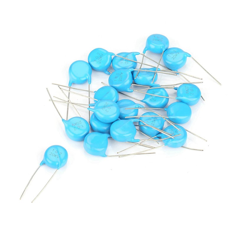 20pcs 20KV 1nF 0.001uF 1000pF 102 High Voltage Ceramic Capacitor
