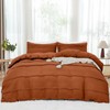 DJY Terracotta Duvet Cover Double Size - Fall Burnt Orange