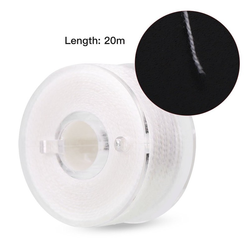 VGEBY1 Bait String, 3pcs 20m Water Soluble PVA White Bait