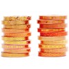 YUBX Thin Foil Gold Washi Tape Set, Masking Tape, Colourful