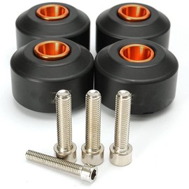 XKMT-Slider Frame Front Rear Fork Wheel Crash Protector Compatible With RC 125 200 390 Duke [B076GZ93RF]