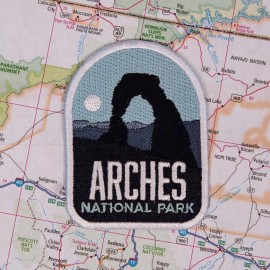 Arches Iron on Travel Patch - Great Souvenir or Gift for travellers