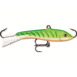 Rapala W2GTU Jigging Rap, 1-1/4-Inch 1/8-Ounce, Green Tiger UV,2