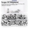 Set of 110 Rivet Nuts Assortment, M3 M4 M5 M6