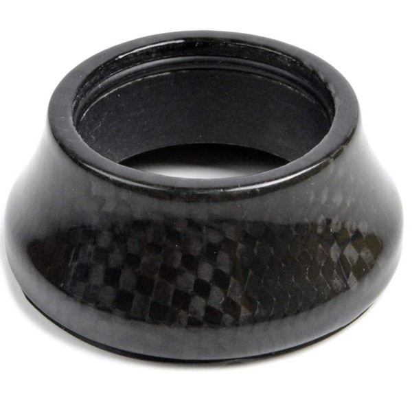 OMNI Racer Worlds LIGHTEST Integrated Headset Conical Carbon Spacer 1-1/8" Height: 8-30mm, Finish: Glossy or Matte (30mm Matte)