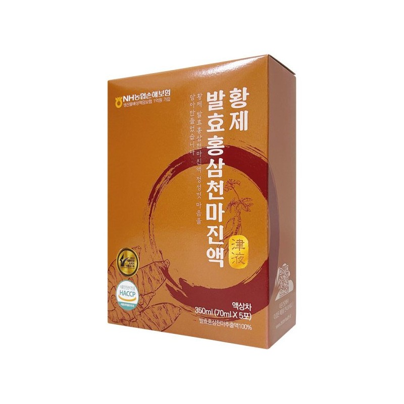 Duzon Health 더존건강 황제 발효홍삼 천마 진액 1개 2100ml(70mlx30포) Duzon