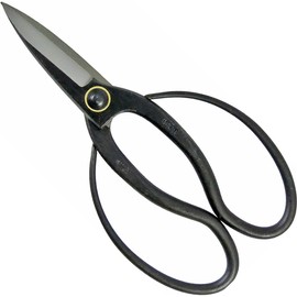 KONYO Hanasei Blade Long Okubo Shears, 7.9 inches (200 mm), Uses Yasugi Blue Paper