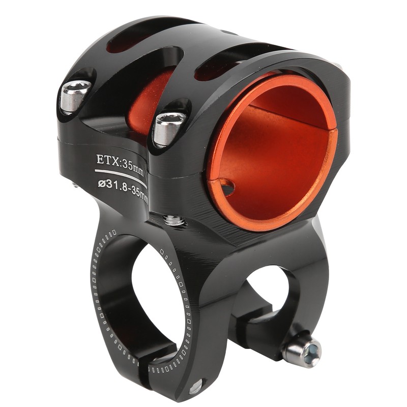 CANSUCC 31.8/35mm Bike Handle Stem Riser Short Handle Stem Aluminum