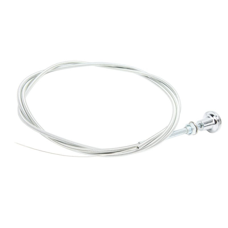 Choke Cable Stainless Steel and Chrome 1.8M Universal Choke Cable
