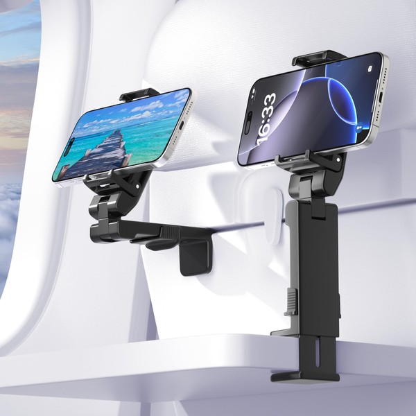 Perilogics 2025 Upgraded Travel Essentials Must Haves Airplane Phone Holder