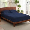 Rehan & Co Single Fitted Sheet Navy 100% Egyptian Cotton