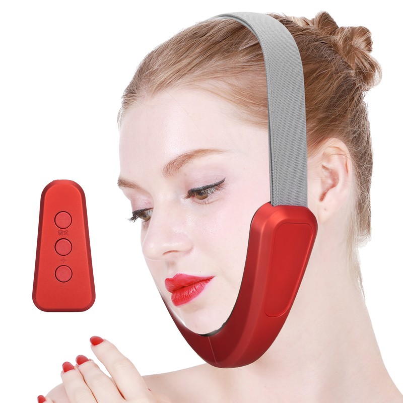 Electric Face Lifting Firming Device V-Face Shaping Slimming Vibration Massager