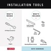 Delta 77535-SS Ara Single Towel Hook Bath Hardware Accessory in