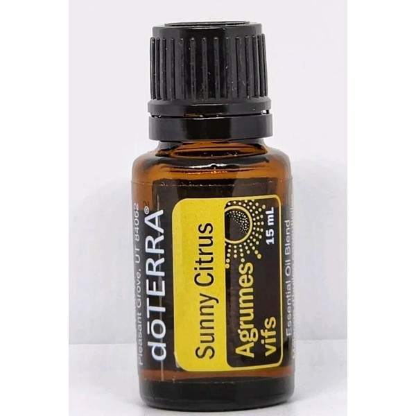 doTERRA Sunny Citrus Essential Oil Blend 15 mL New Sealed