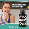 PROTGT | Max-vt Multivitamínico | 100% Natural | Cápsulas con